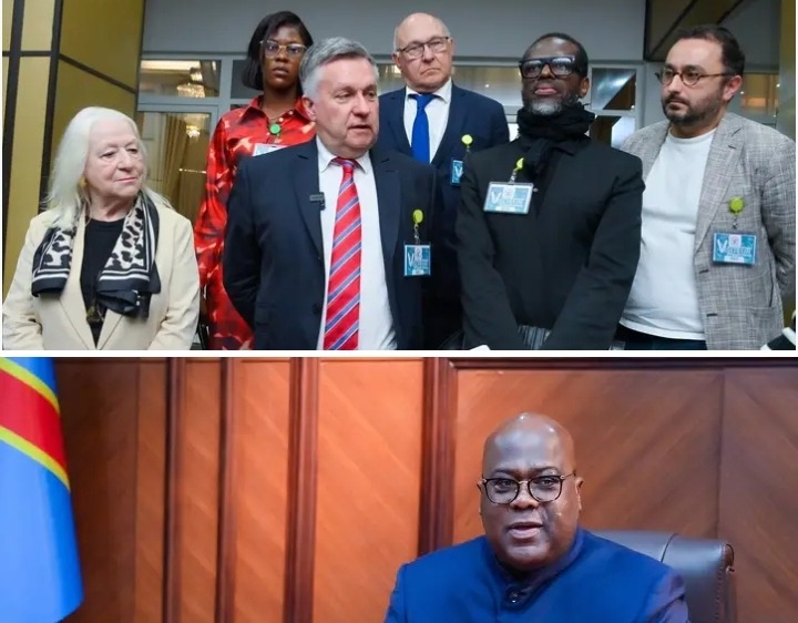 RDC : Félix Tshisekedi reçoit une délégation de la Société civile française pour discuter de la situation à l'Est du pays avant les négociations