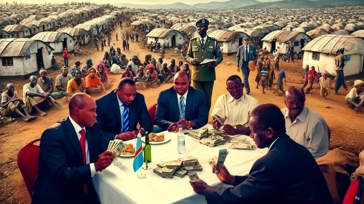 Nord-Kivu : Des notables accusés de détournement de fonds contribuer dans des églises pour aider les  déplacés à l'est du pays